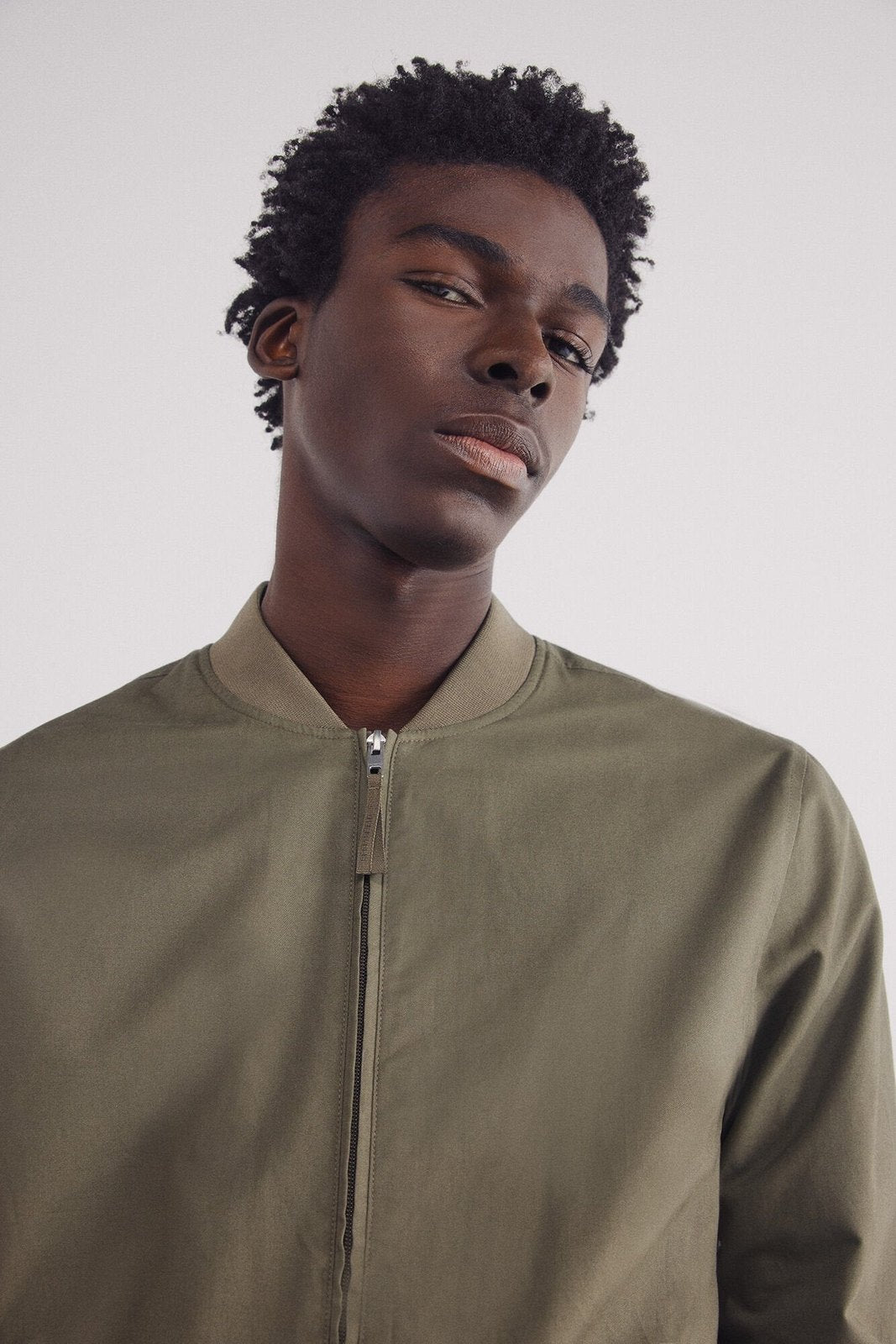 Springfield Light bomber - Green 3 Shaws Department Stores
