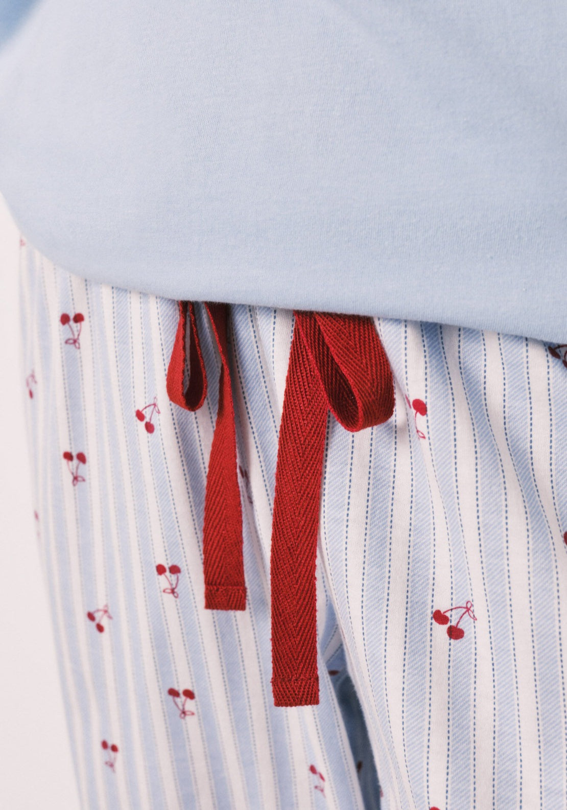 Long Sleeve Long Pant Pyjama - Blue