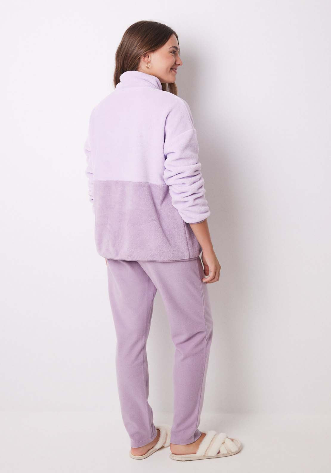 Womens Secret Long fleece Snoopy pyjamas - Pink 5 Shaws Department Stores