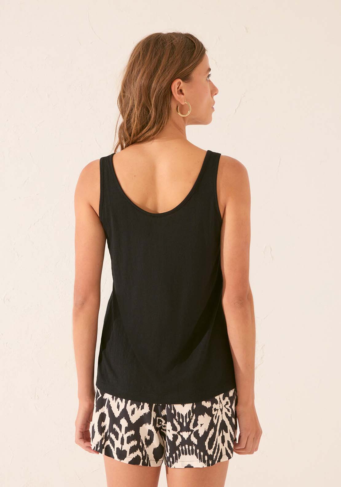 Straps T-Shirt - Black