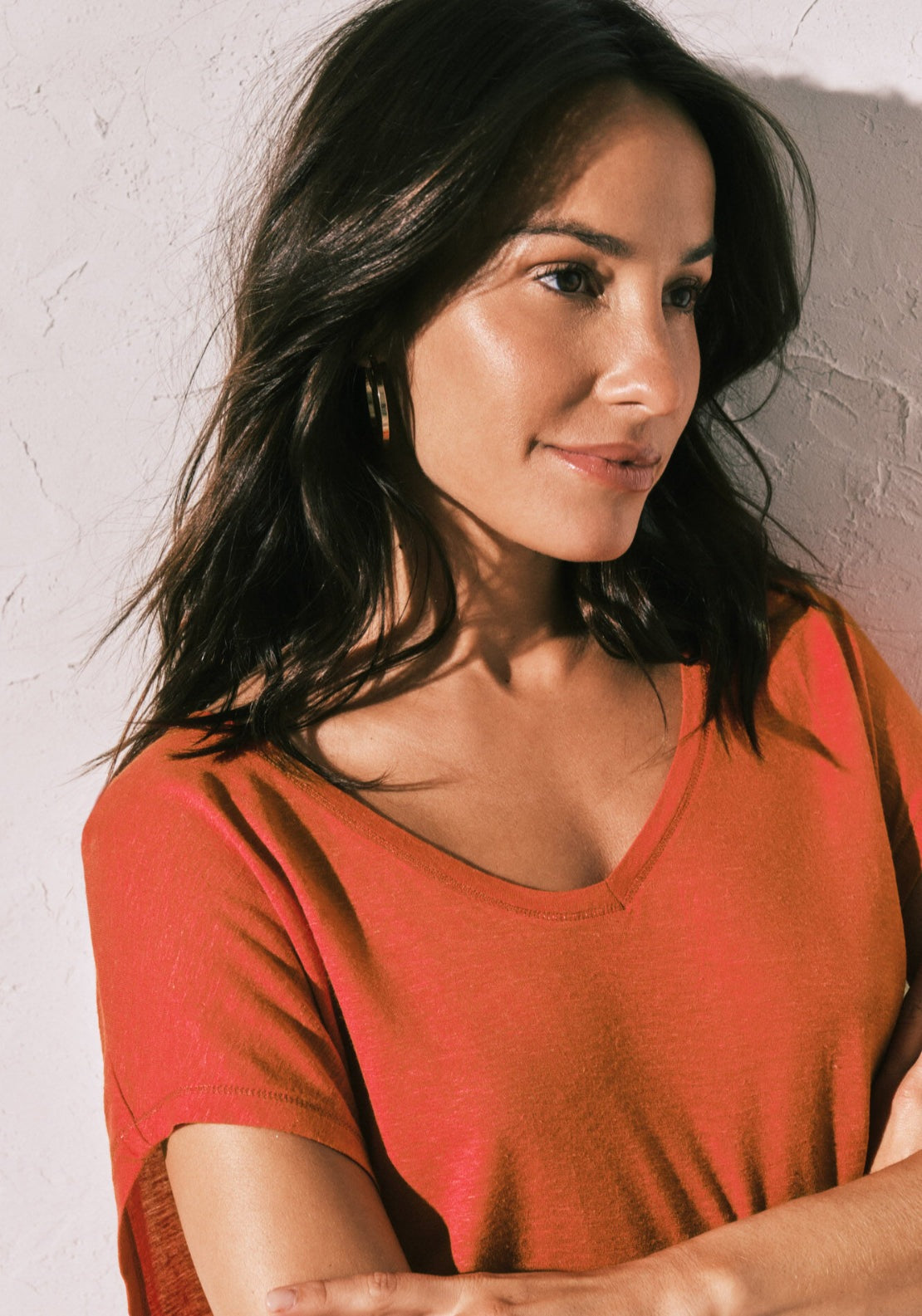Short Sleeve T-Shirt - Coral