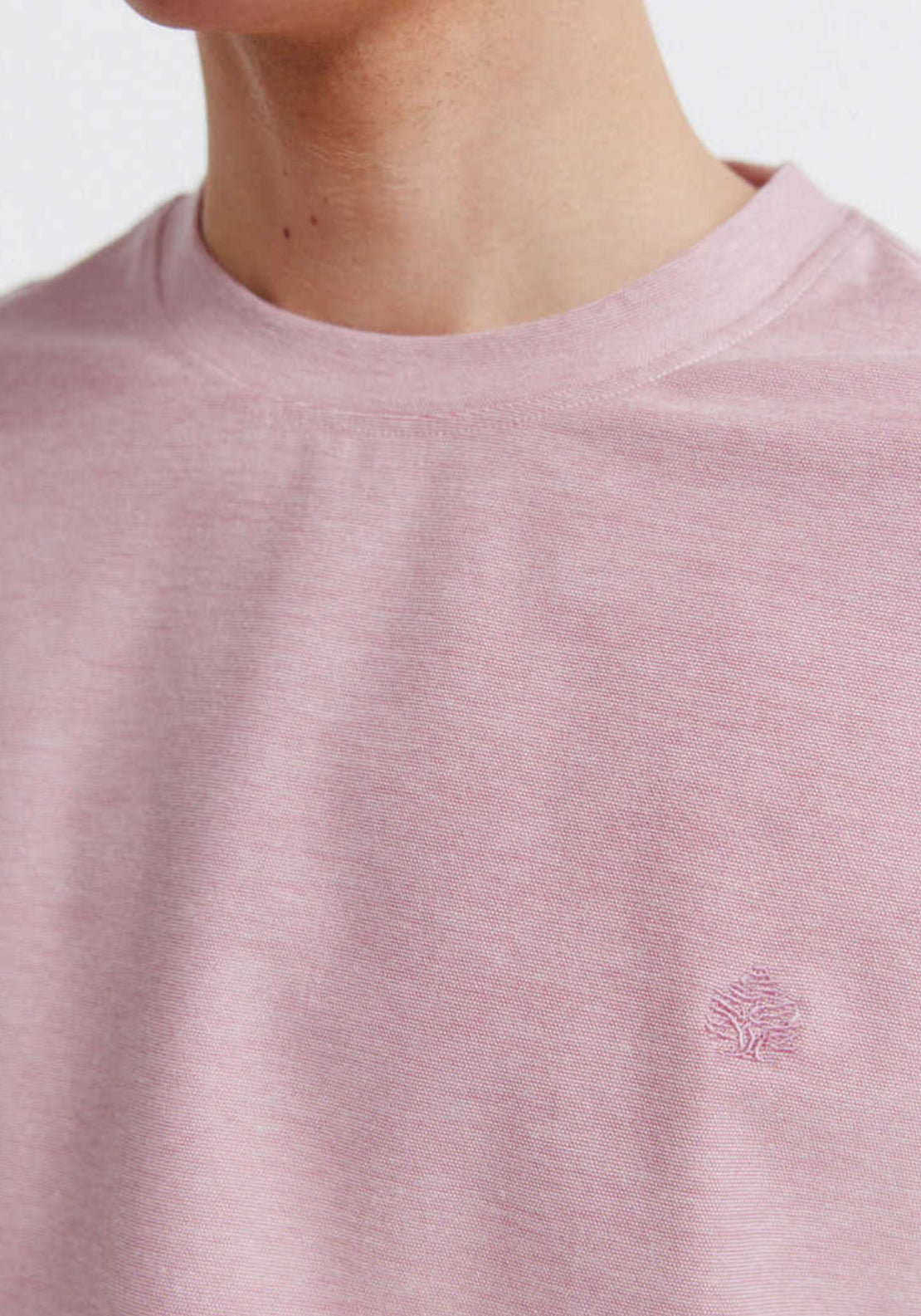 Springfield Oxford T-Shirt - Pink 3 Shaws Department Stores