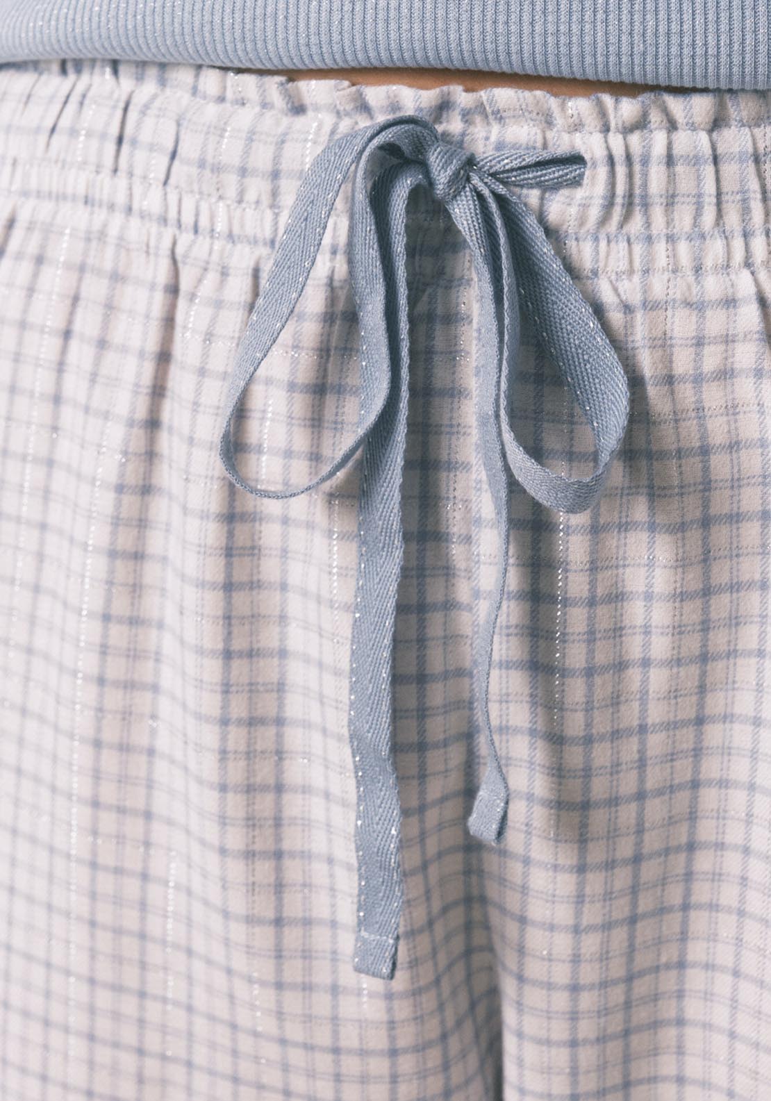 Womensecret Long Sleeves Long Pant Pyjama - Blue 6 Shaws Department Stores