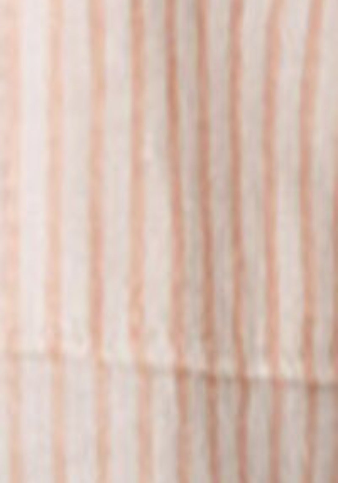 100% Cotton Classic Long Striped Dog Print Pyjamas - Orange