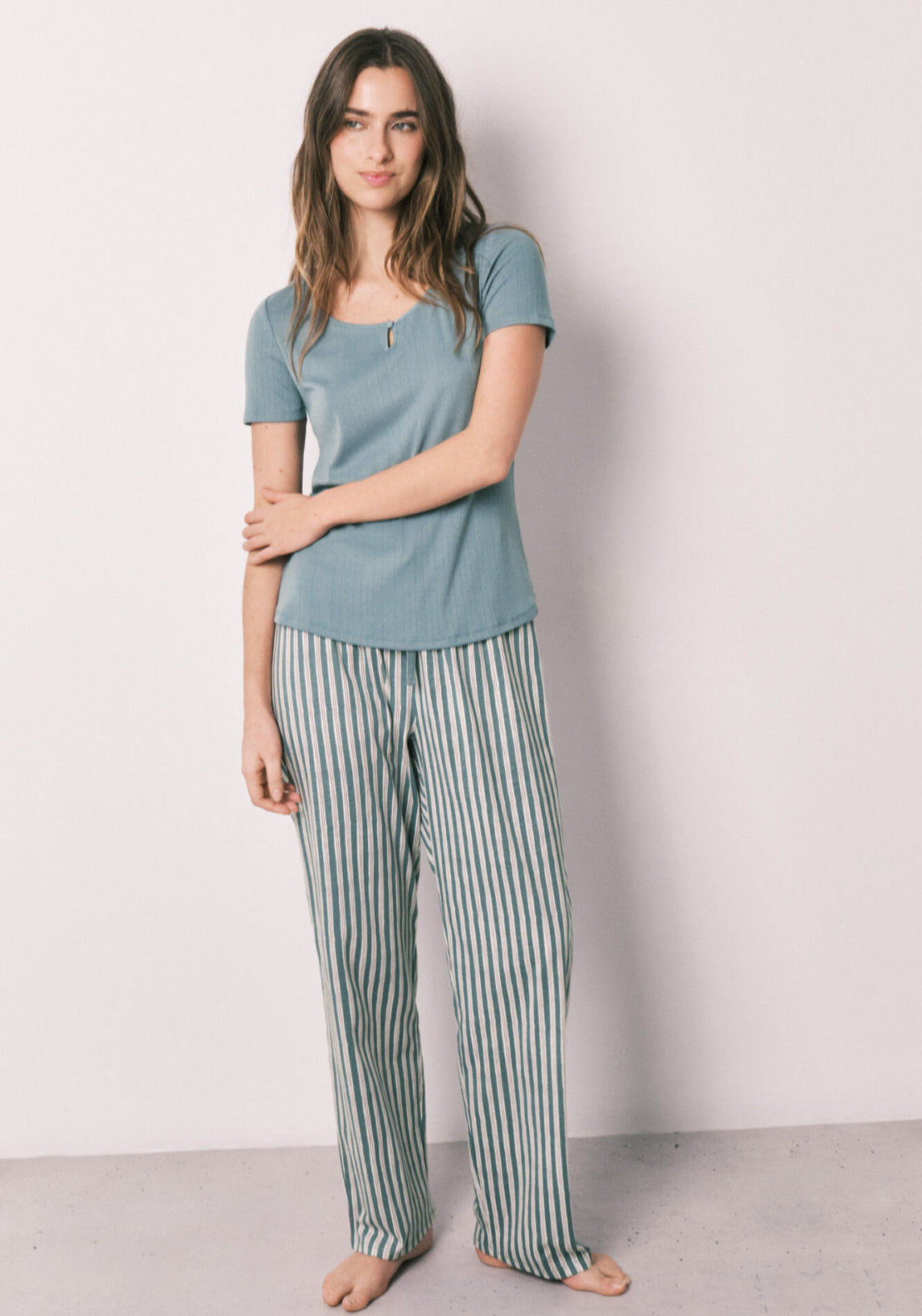 Striped Pyjamas - Blue