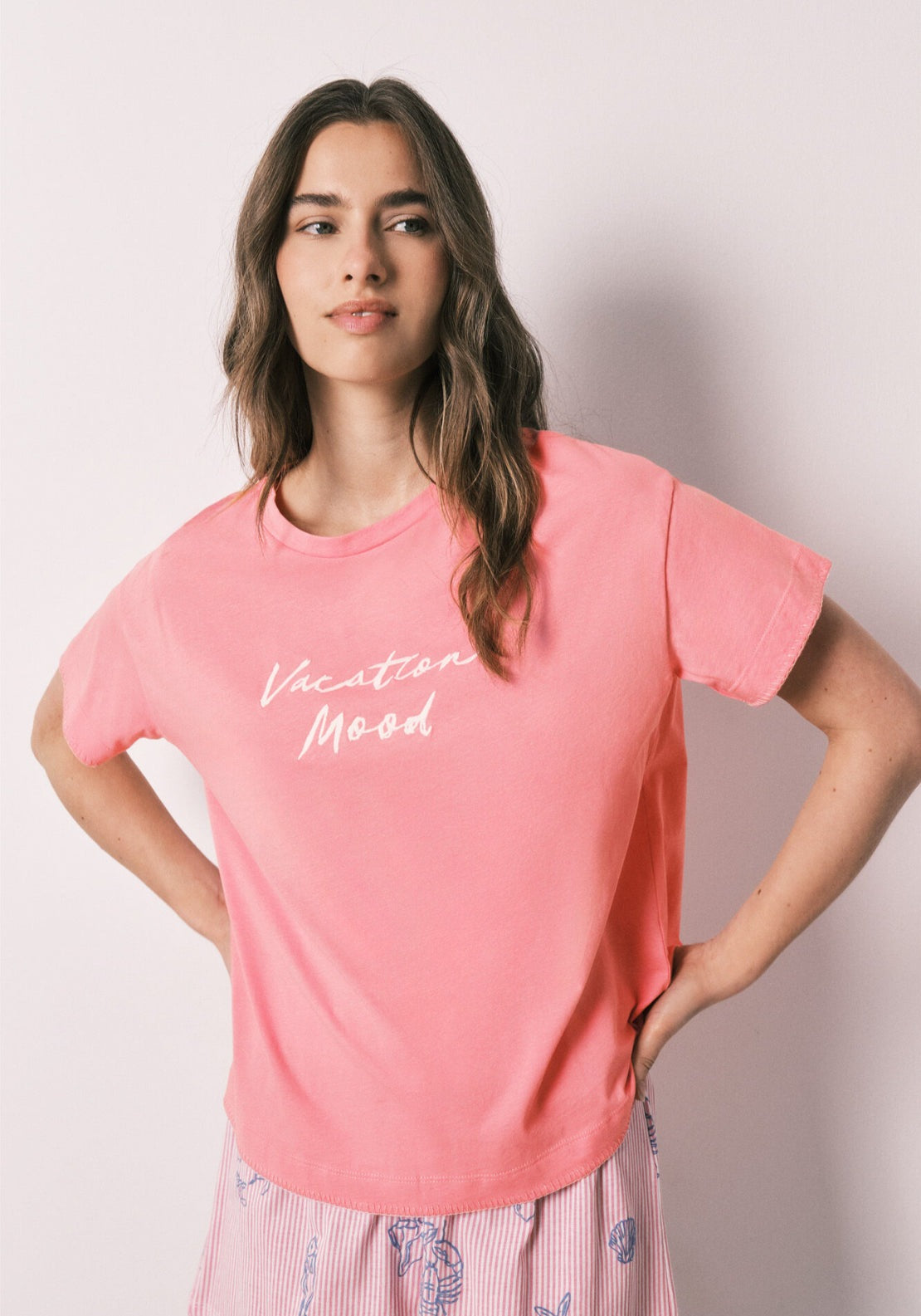 Cotton Short Pyjamas - Pink