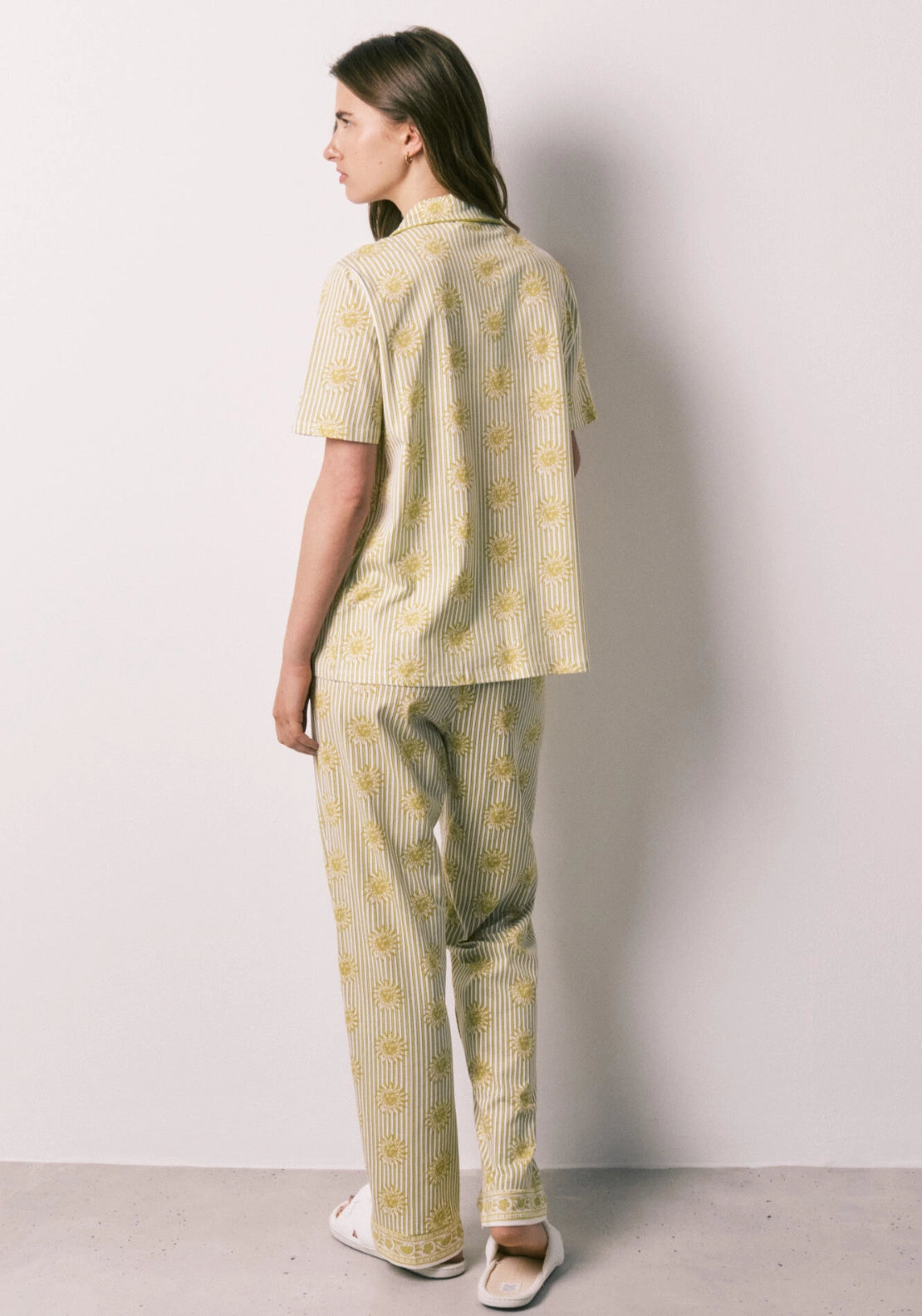 Classic Cotton Pyjama Set - Green