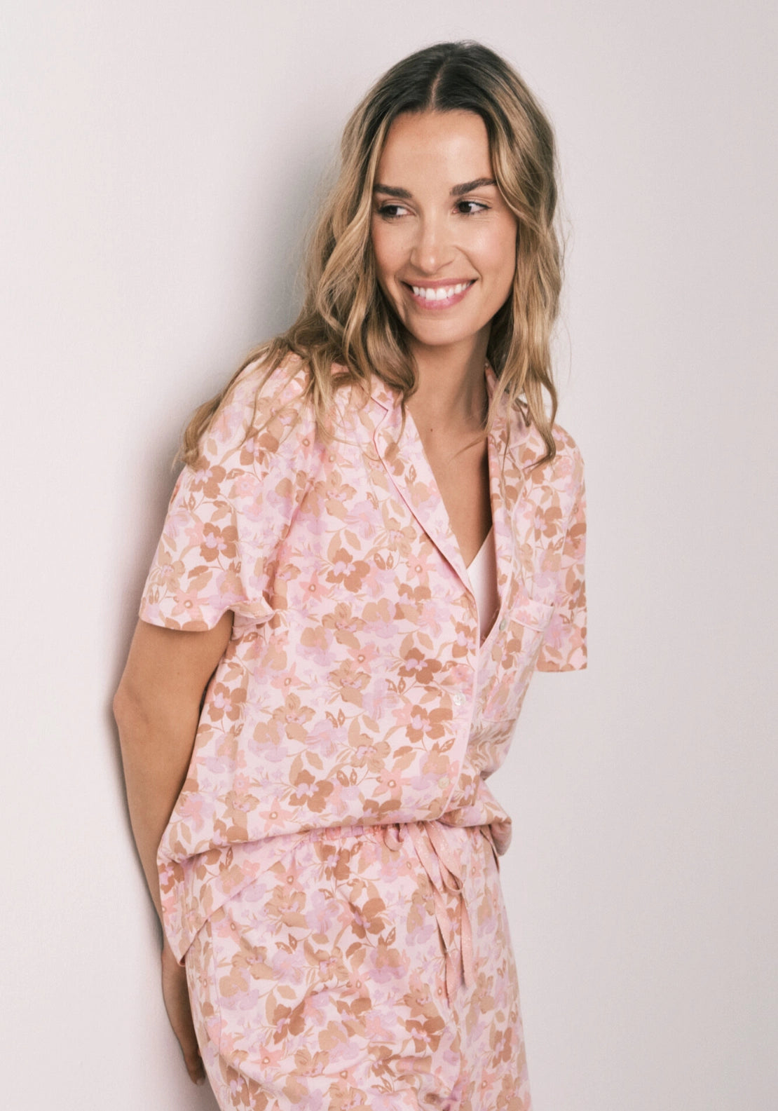 Classic Cotton Pyjama Set - Orange
