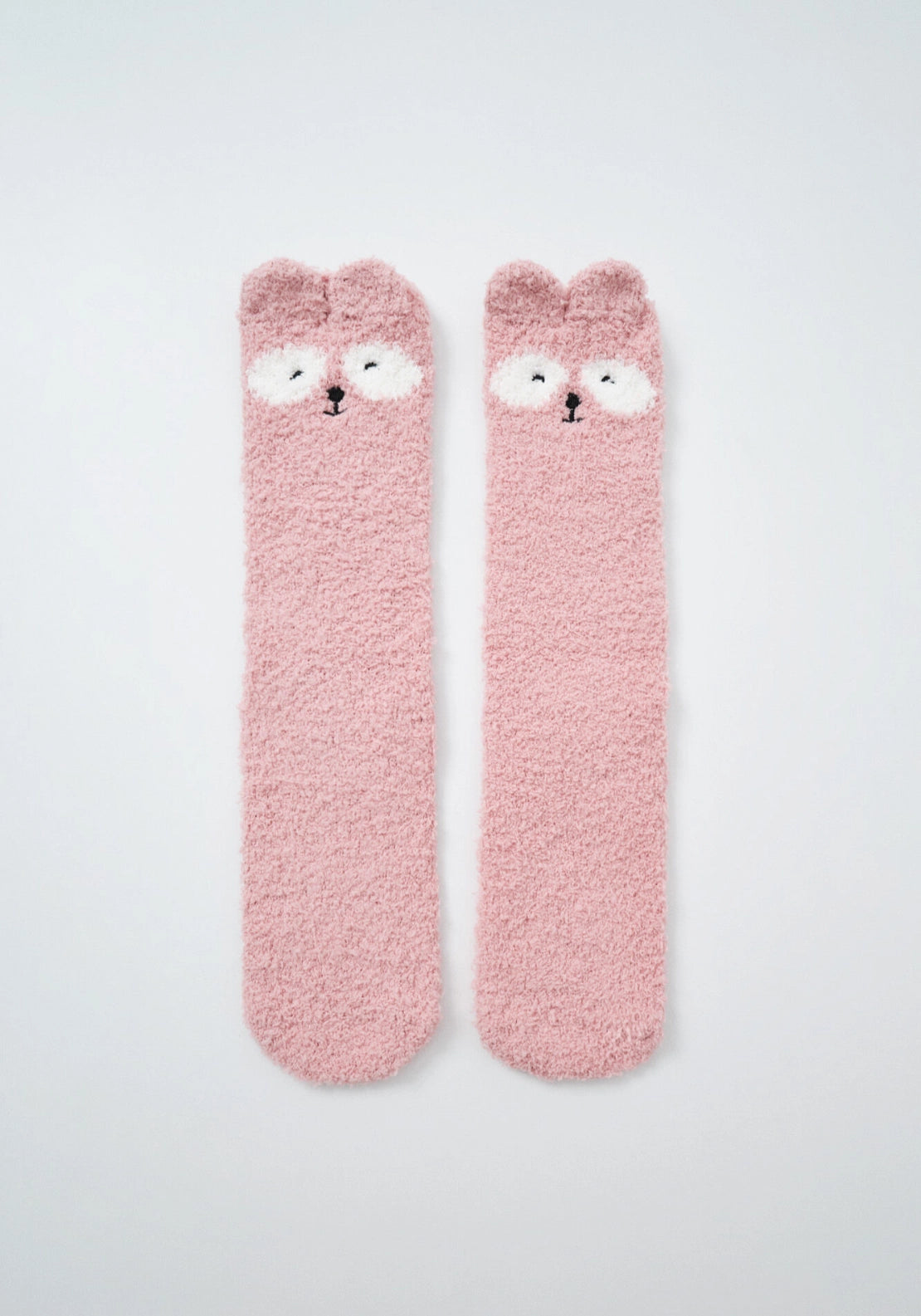 Pink Long Dog Socks - Pink