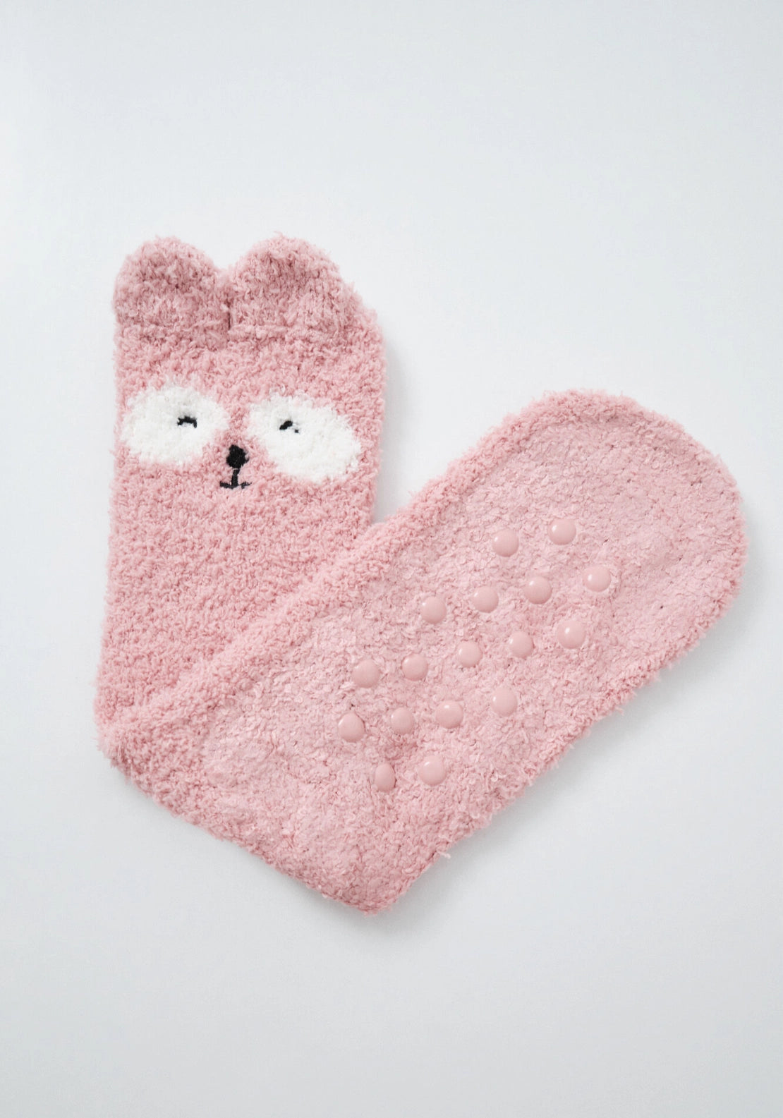 Pink Long Dog Socks - Pink