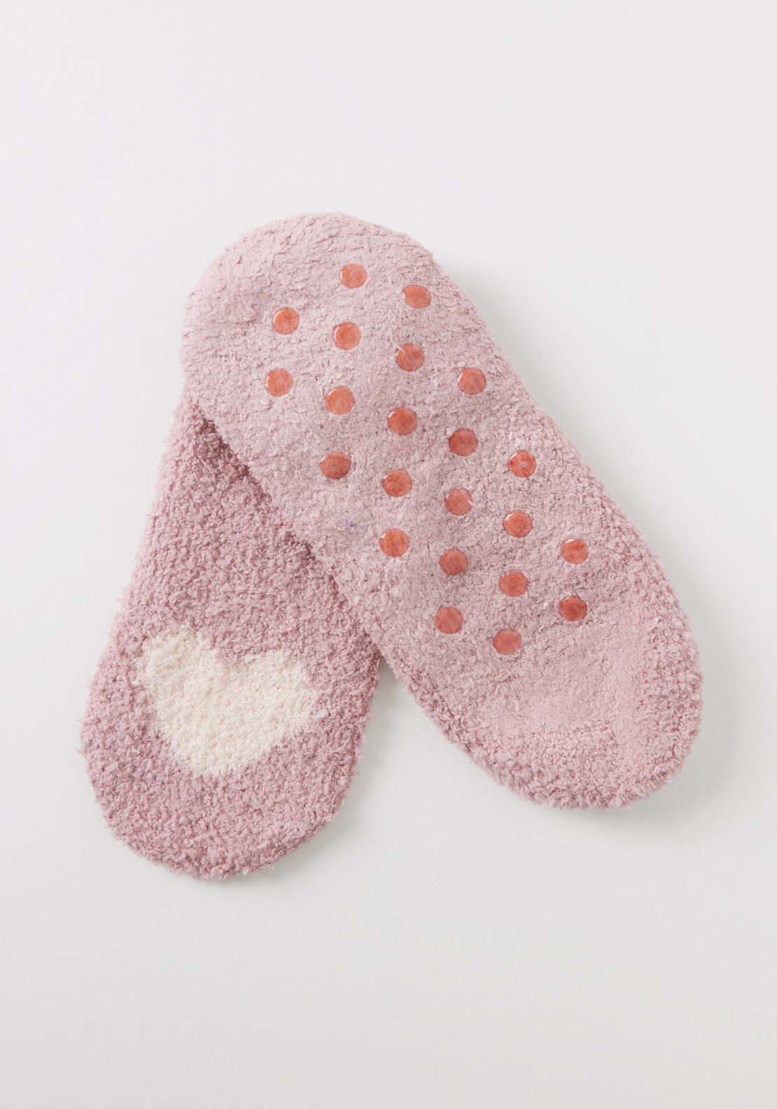 Womens Secret Invisible pink fluffy socks - Pink 2 Shaws Department Stores