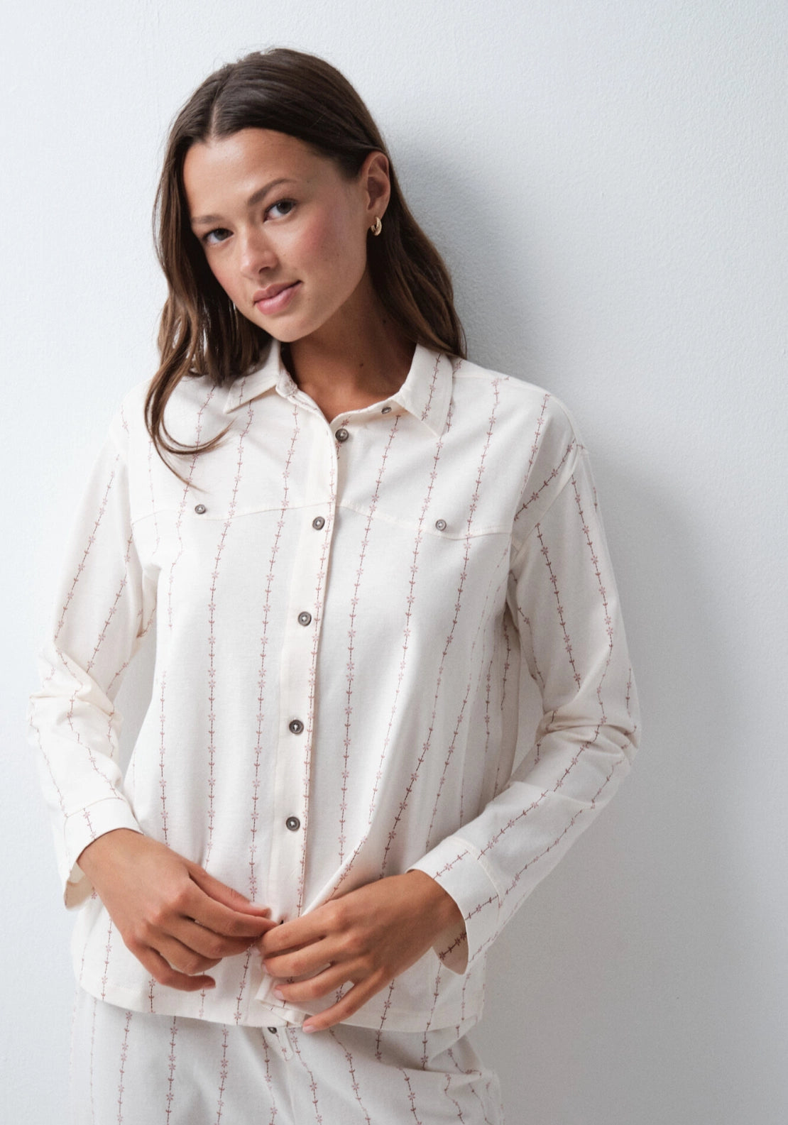 Cowboy Classic Pyjamas - White