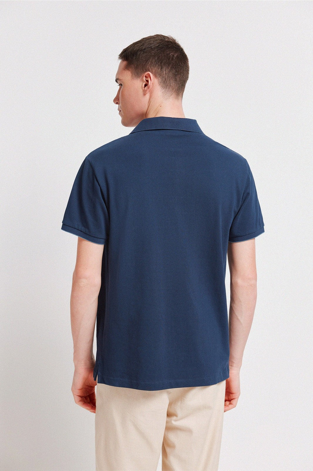 Slim Fit Polo Shirt - Blue