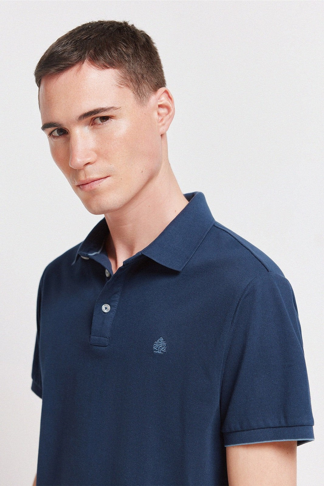 Slim Fit Polo Shirt - Blue