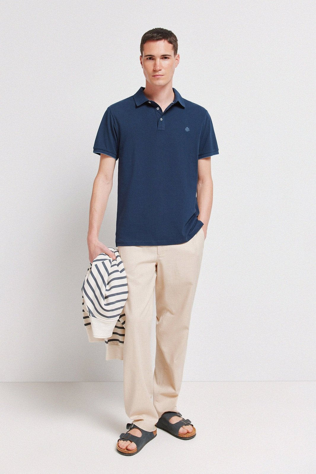 Slim Fit Polo Shirt - Blue