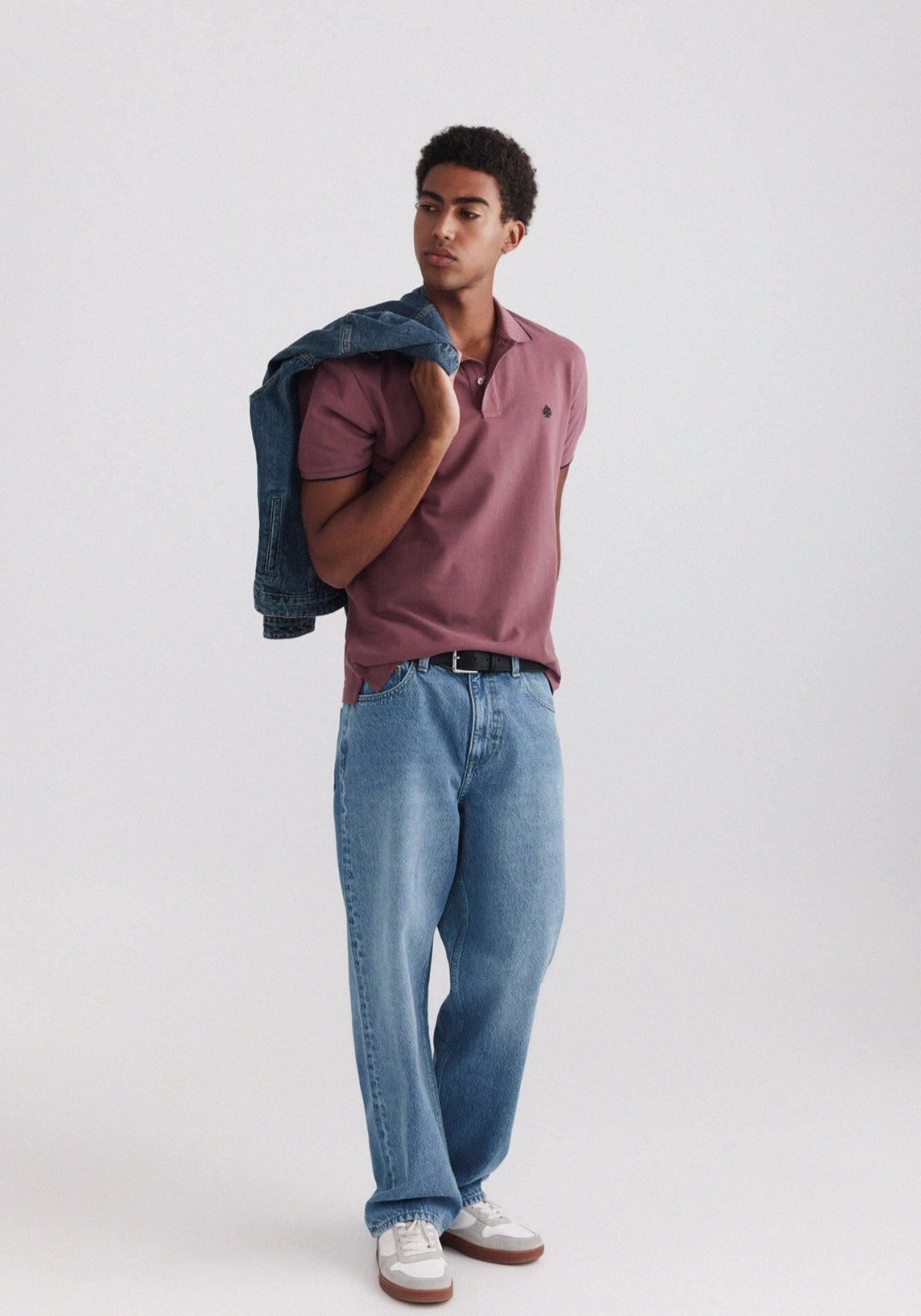 Slim Fit Polo - Red