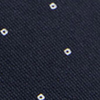 Springfield regular fit all-over print piqué polo - Navy 1 Shaws Department Stores