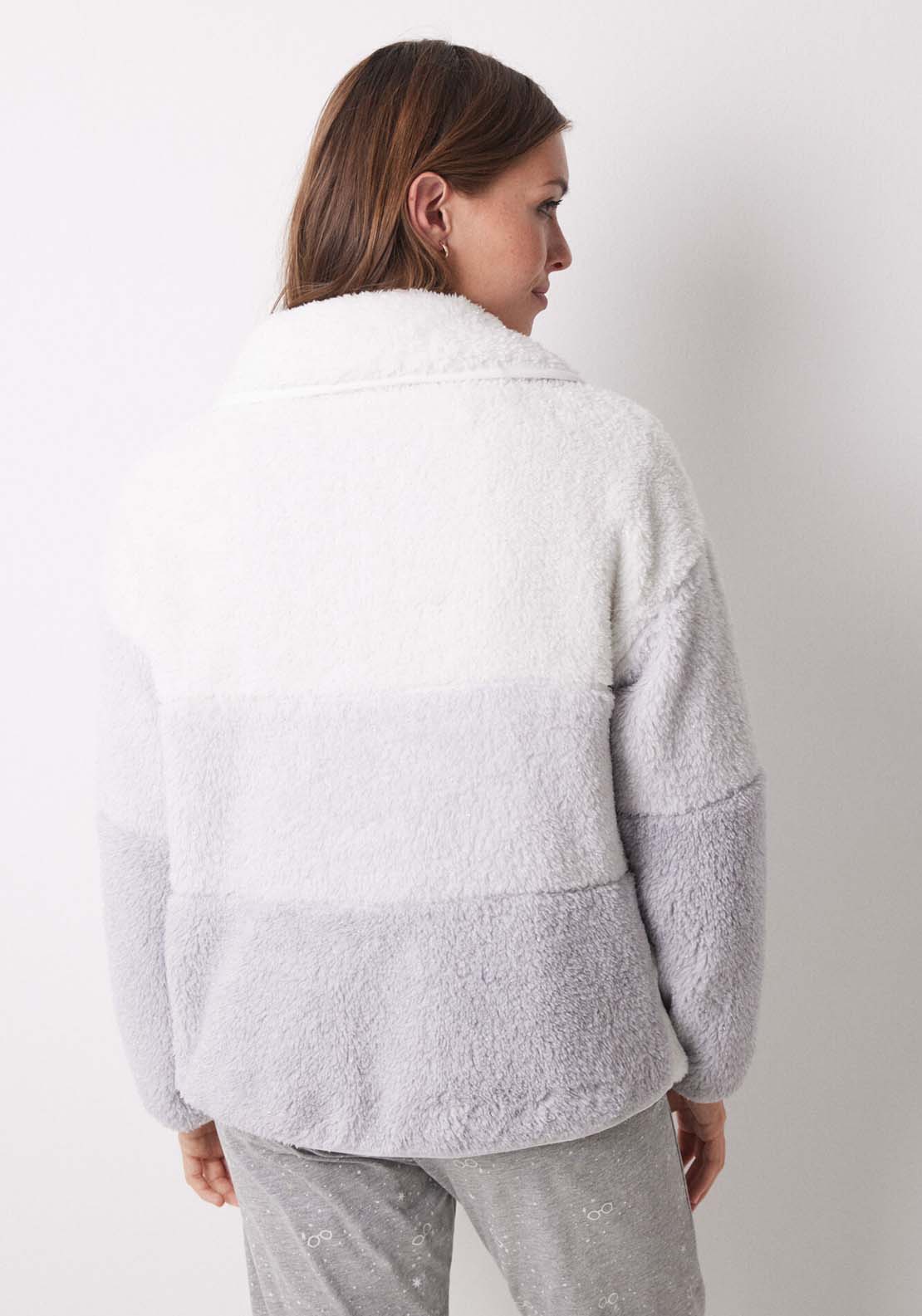 Womens Secret Harry Potter short fur robe - Grey 4 Shaws Department Stores