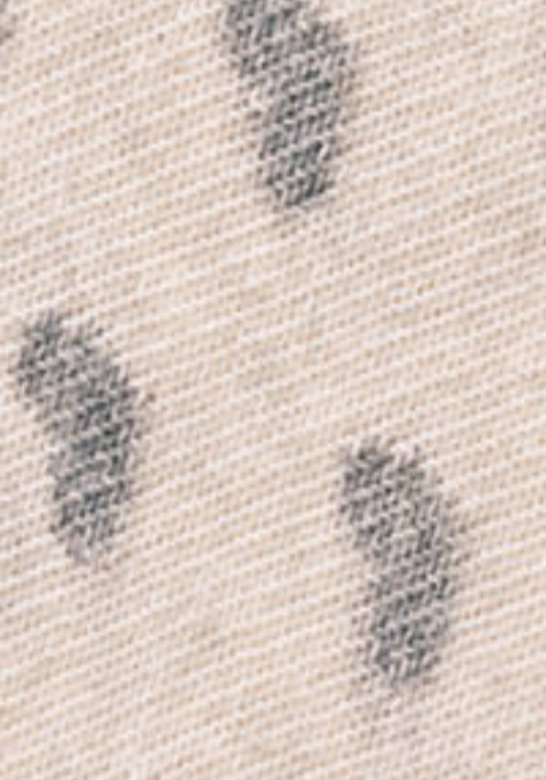 3-Pack No-Show Heart Print Socks - Grey