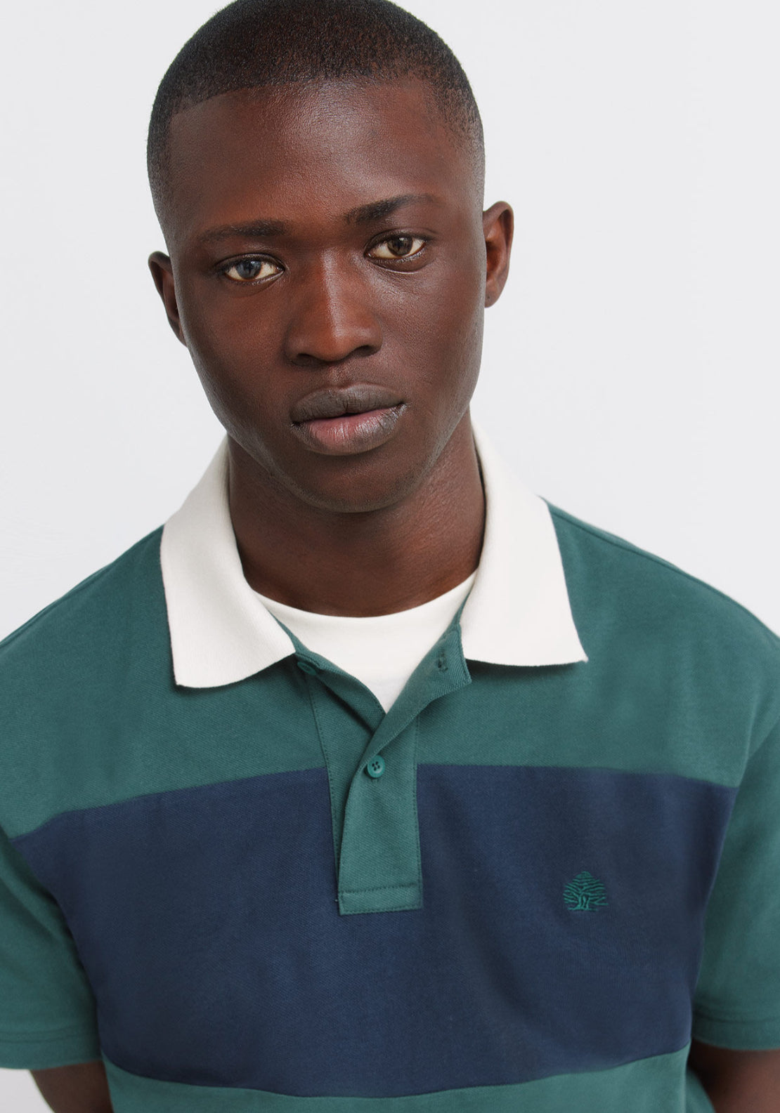 Pique Regular Fit Polo - Blue
