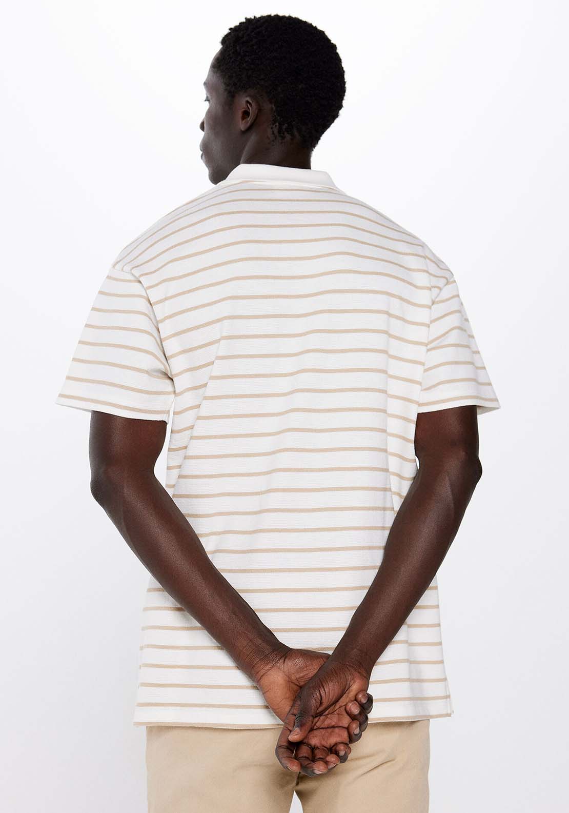 Springfield Striped polo shirt 3 Shaws Department Stores