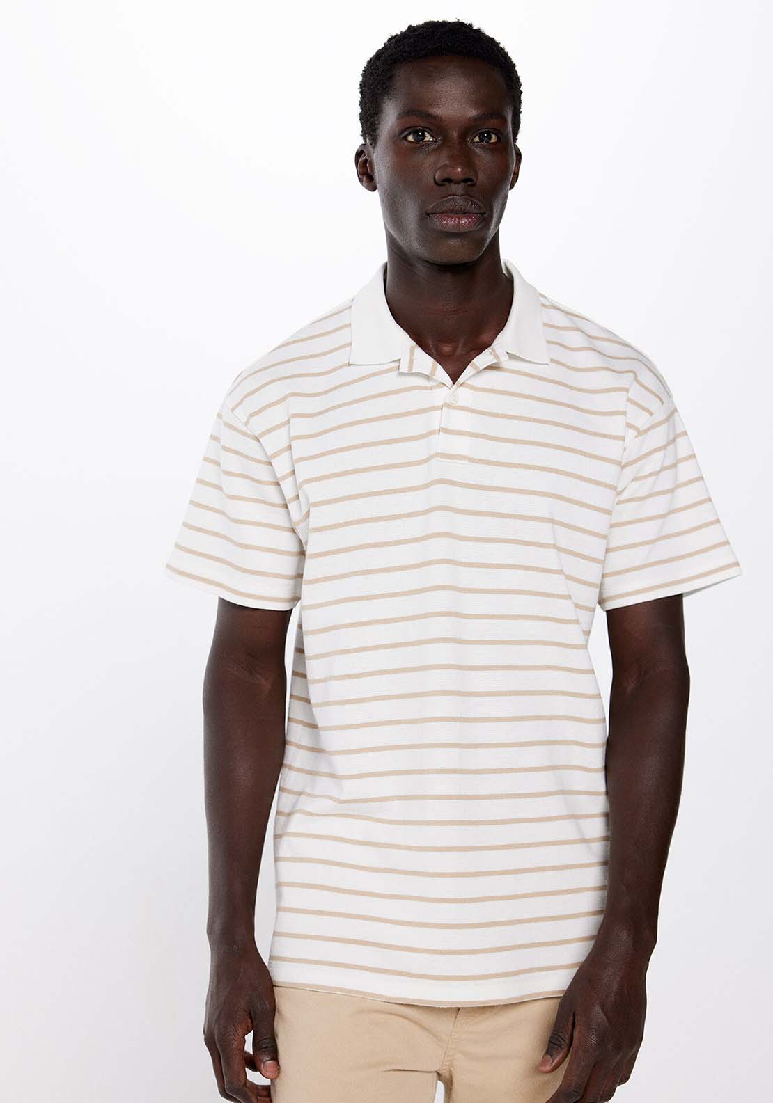 Springfield Striped polo shirt 1 Shaws Department Stores