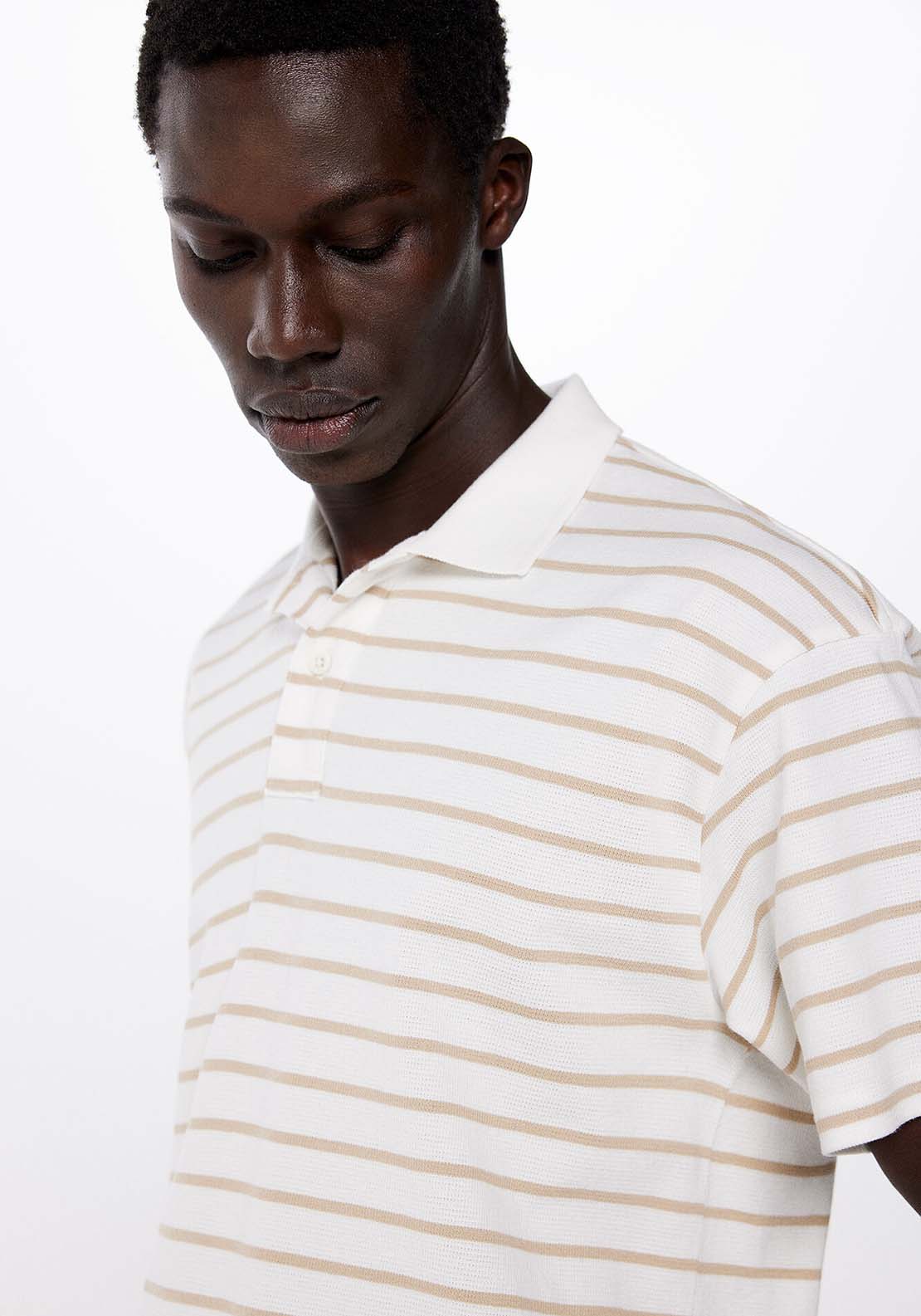 Springfield Striped polo shirt 2 Shaws Department Stores