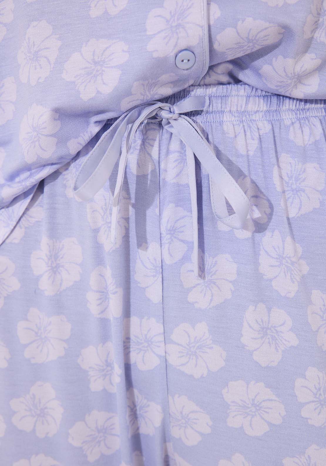 Short Sleeves Masculine Pyjama - Blue