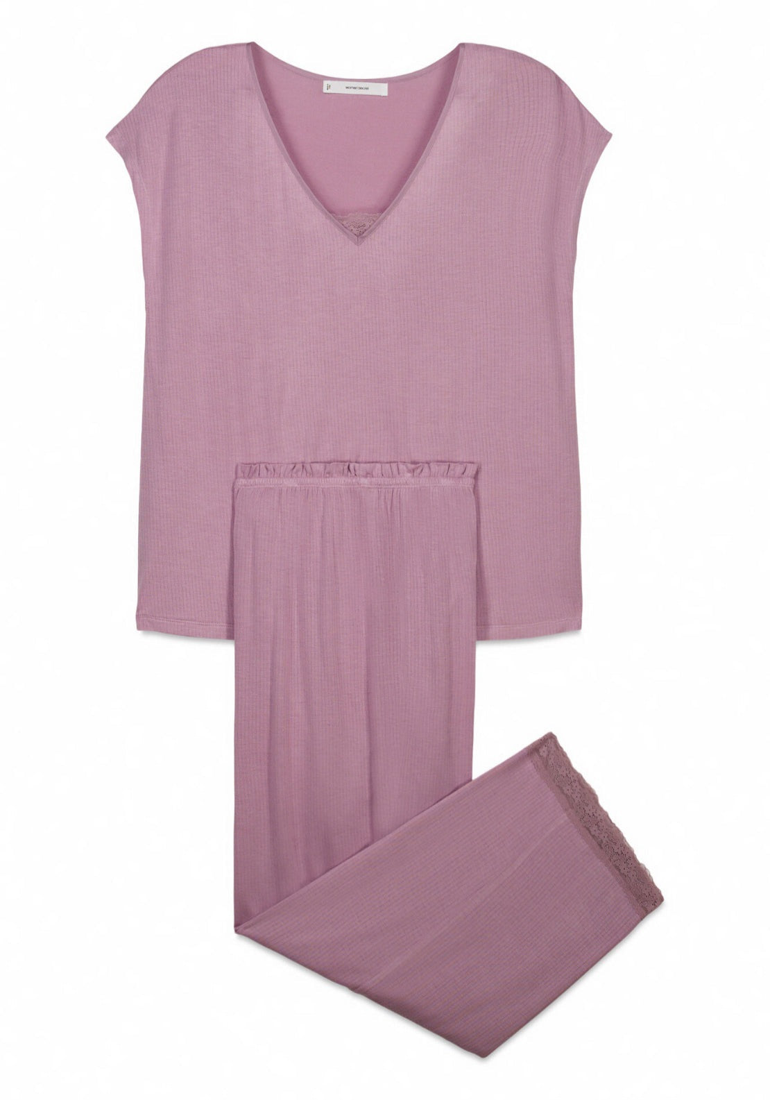 Viscose Soft Touch Capri Pyjamas - Pink