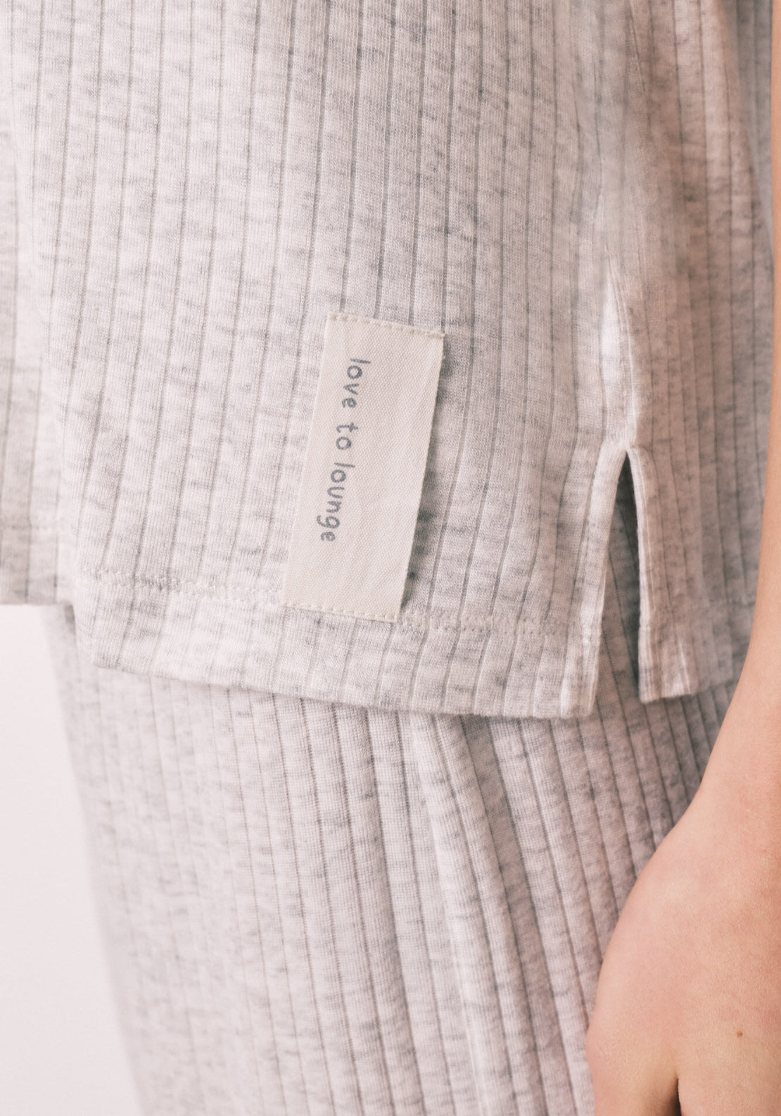 Viscose Soft Capri Pyjamas - Grey