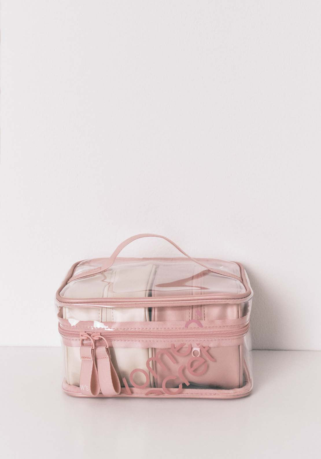 Vanity Case Pack - Pink