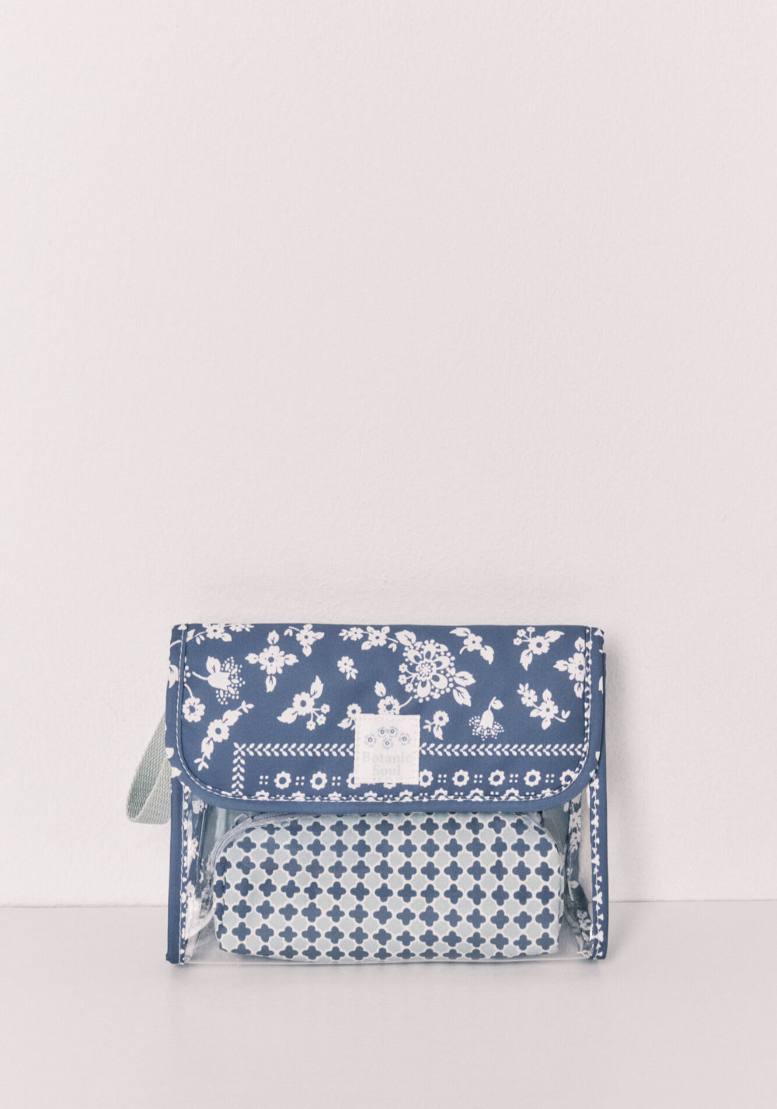 Patchwork Vanity Case 2-Pack - Pink