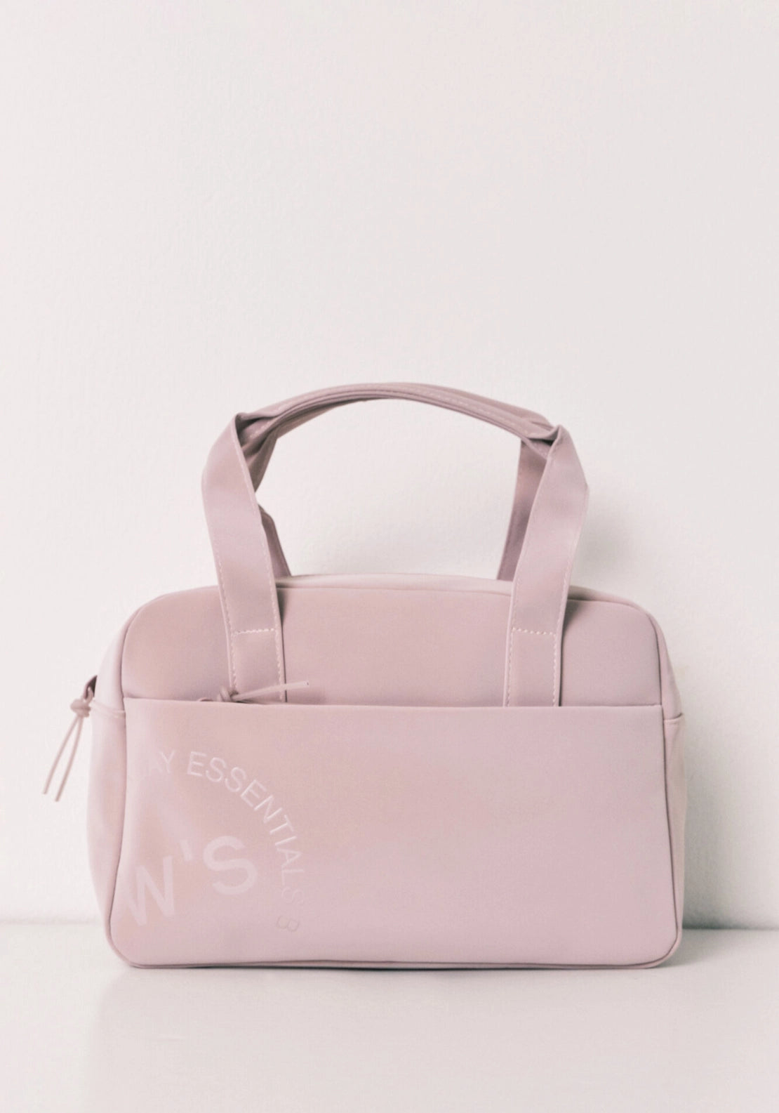 Large Vanity Case with Handles - Pink
