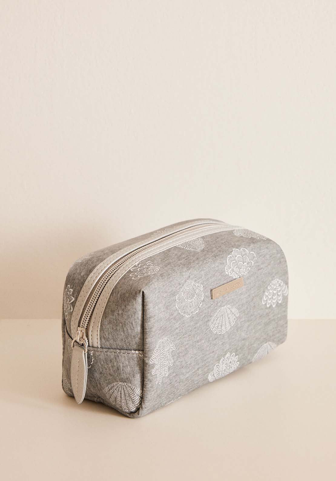 Womens Secret Medium-sized grey make-up case with stars in the sea - Grey 1 Shaws Department Stores