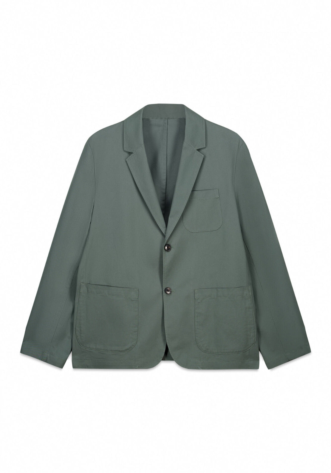 100% Cotton Blazer - Green
