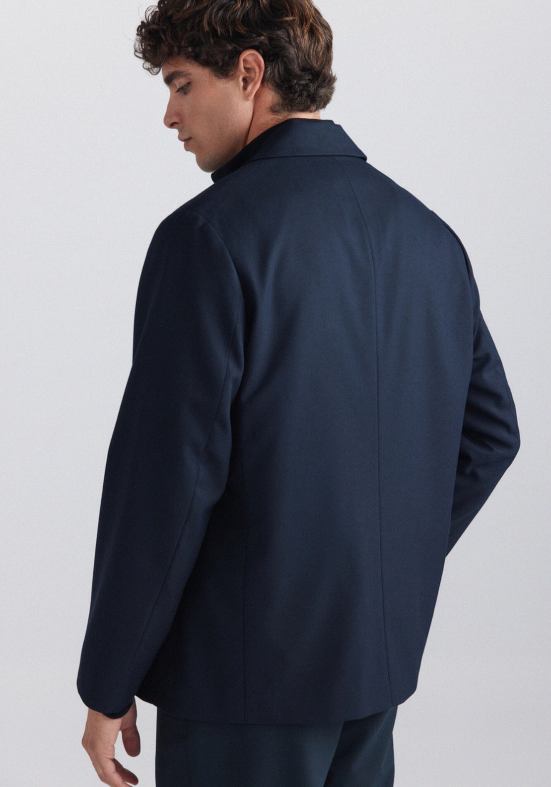 Relaxed Fit Blazer - Blue