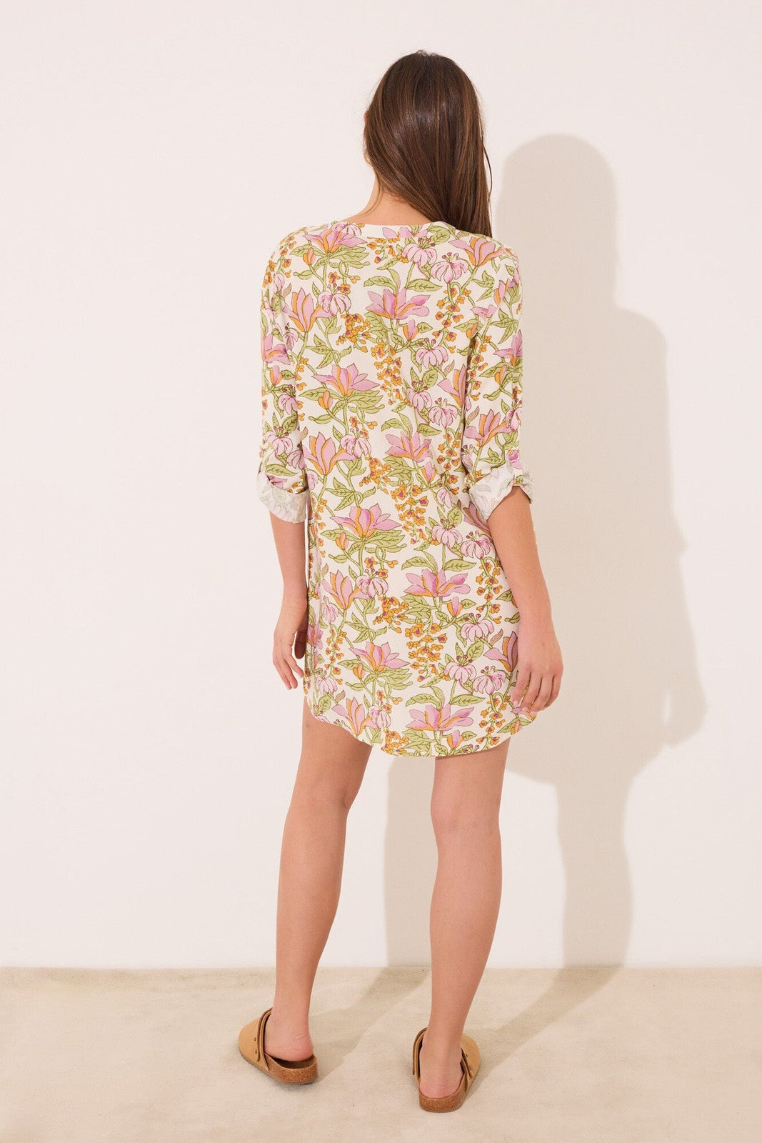 Womensecret Flower print viscose camisole - White 4 Shaws Department Stores