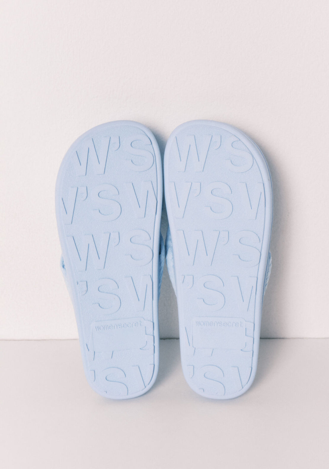 Volume Tie Slippers - Blue