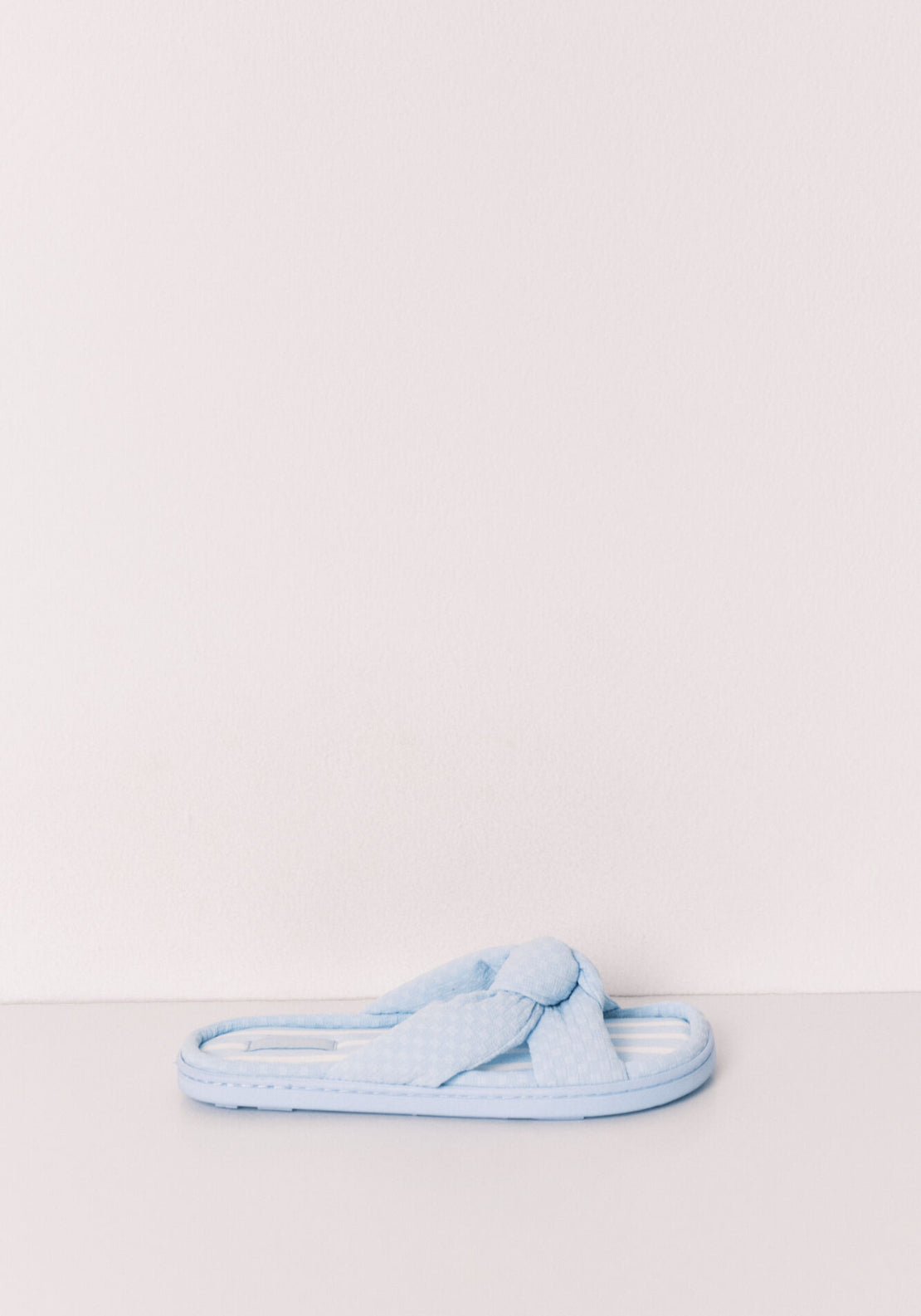 Volume Tie Slippers - Blue
