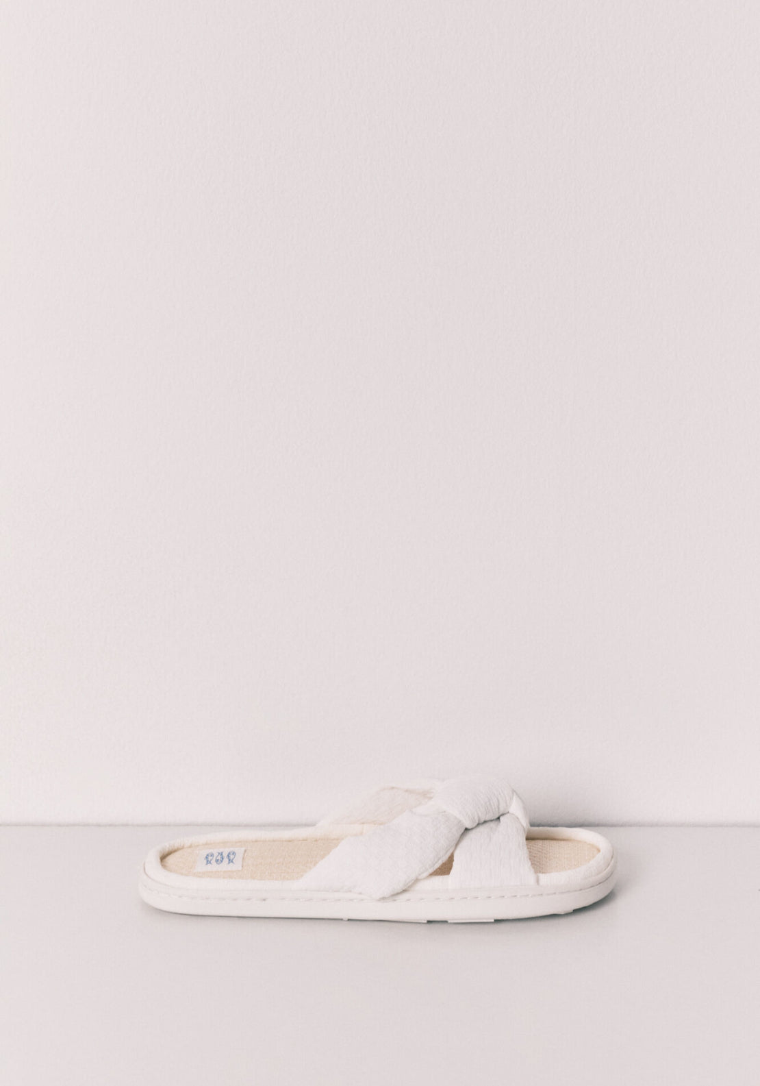 Knot &amp; Raffia Sandals - White