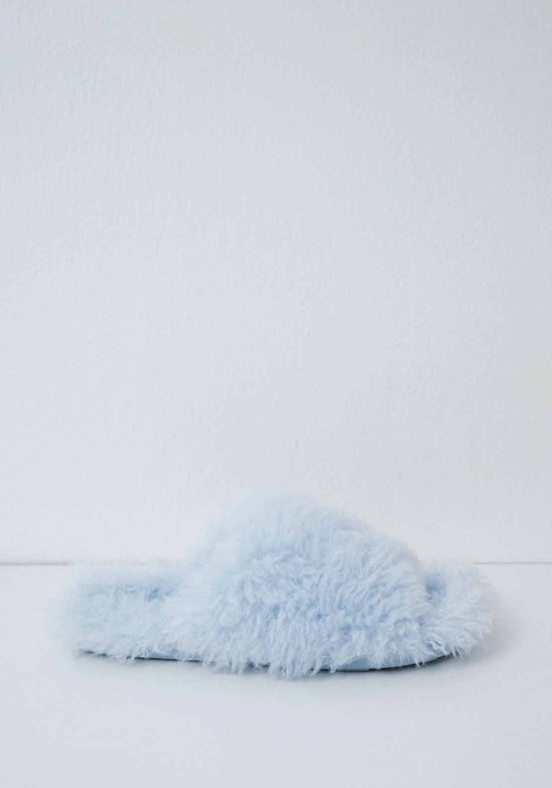 Plush Slippers - Blue