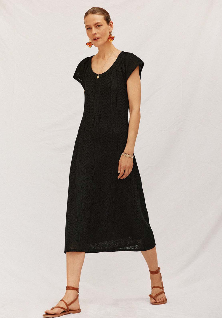 Structured Dress - Black