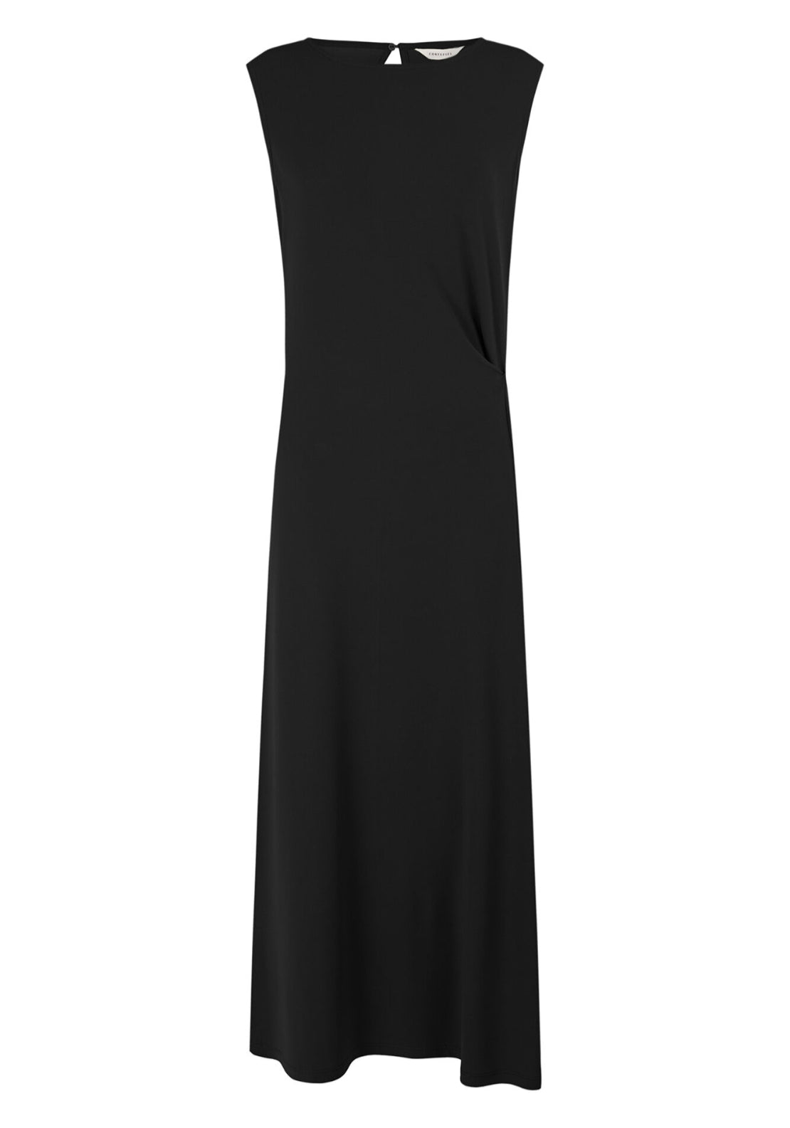 Side Knot Dress - Black