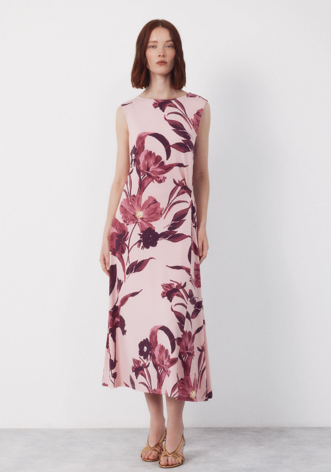 Cortefiel Side Knot Dress - Multicolour 1 Shaws Department Stores