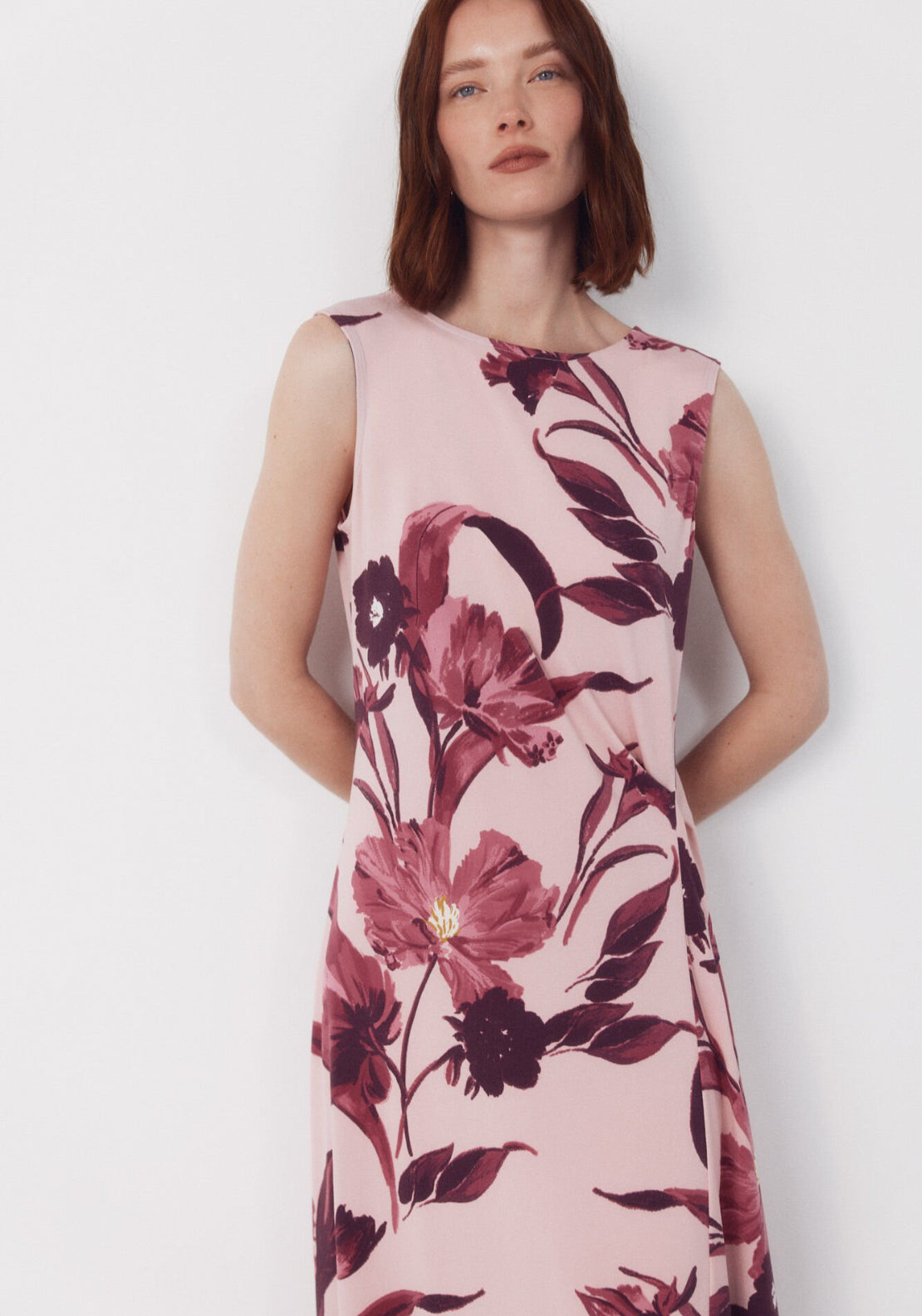 Cortefiel Side Knot Dress - Multicolour 4 Shaws Department Stores