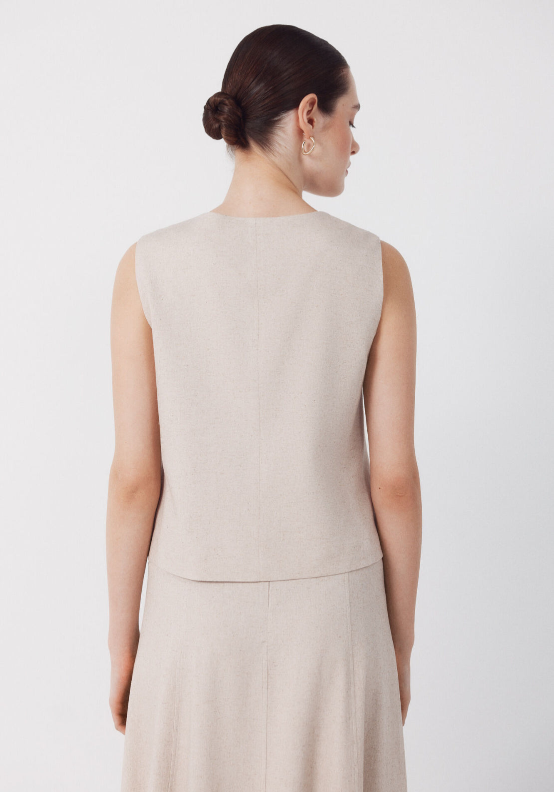 Tailored Waistcoat - Sand