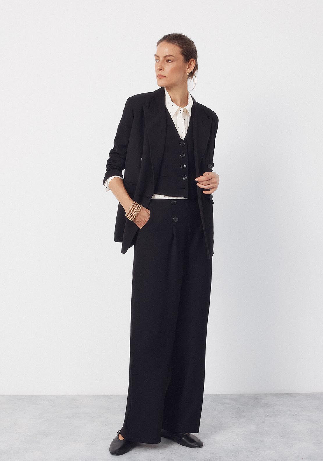 Tailored Blazer - Black