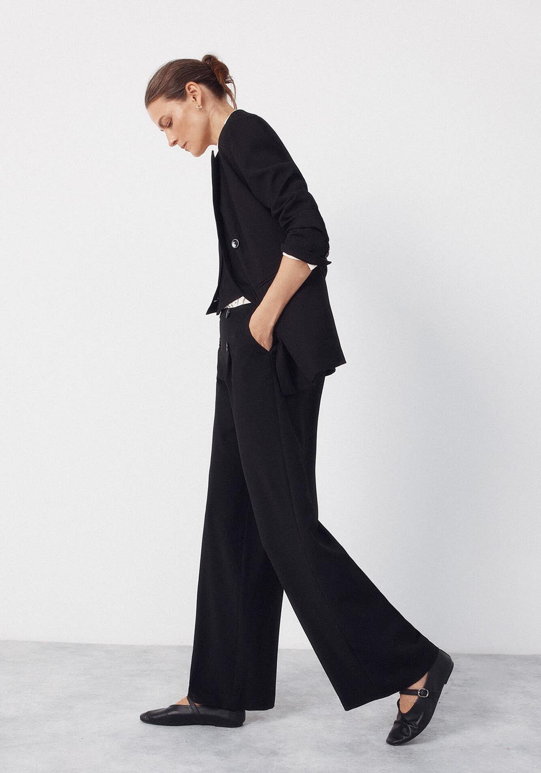 Tailored Blazer - Black