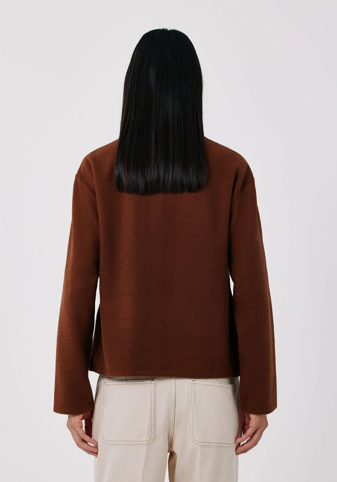Cropped Knit Bolero - Tan
