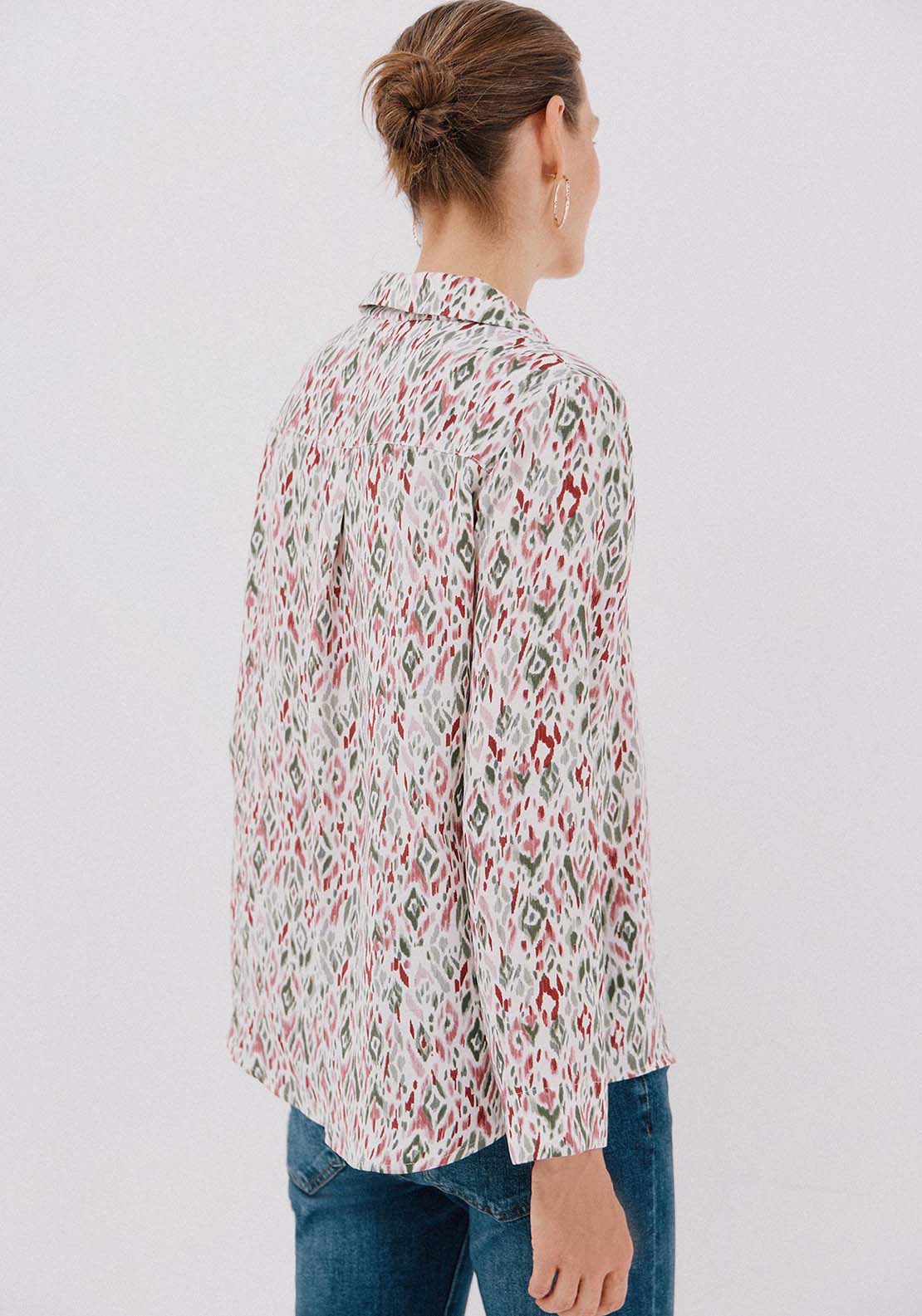 Pleated Shirt - Multicolour
